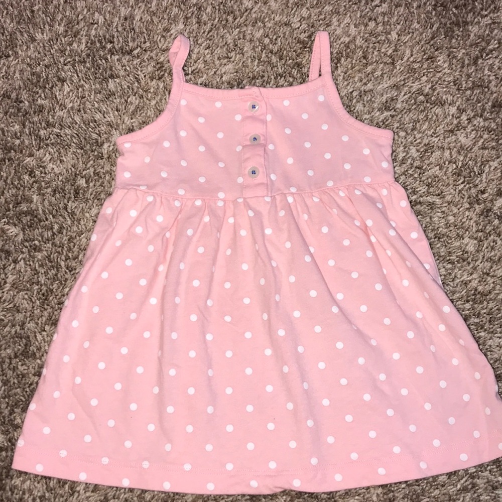 Carters polka dot tank dress